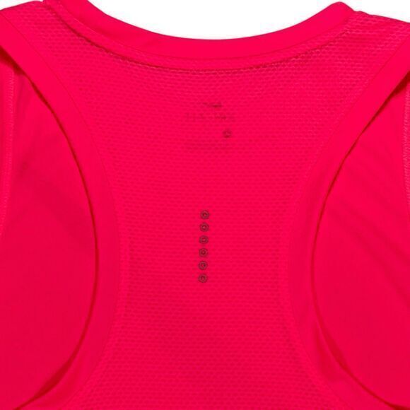 Nike City Core Dry Metallic Big Logo Tank M Pink Athletic Workout Gym Running - Picture 5 of 14